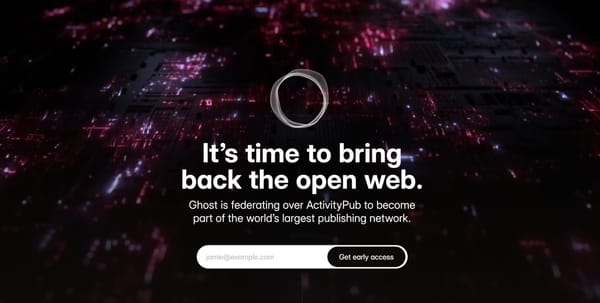 Ghost接入ActivityPub，haha